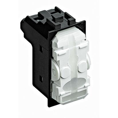 [L4005/0] PULSADOR TIMBRE SIN CUBRE TECLA. 1 MOD.