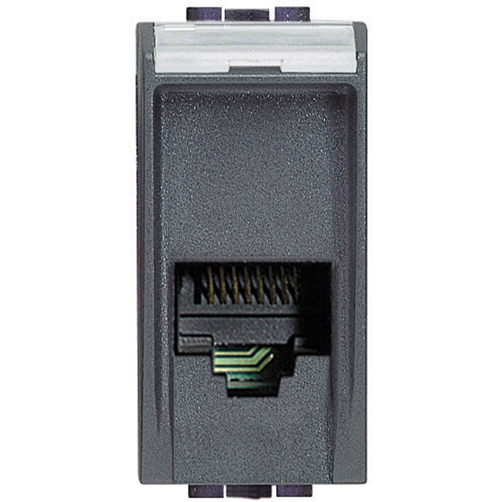 [L4258/11] CONECTOR TELEF. RJ11 (4/6). 1 MOD.