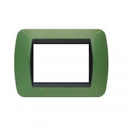 [L4803VR] PLACA LIVING VERDE DRUGSTORE. 3 MODULOS.
