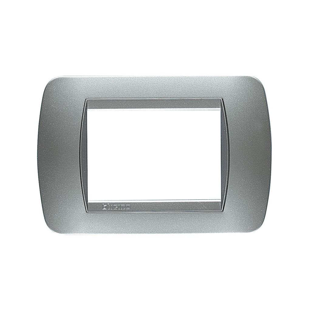 PLACA LIVING ALUMINIO CLARO. 3 MOD.