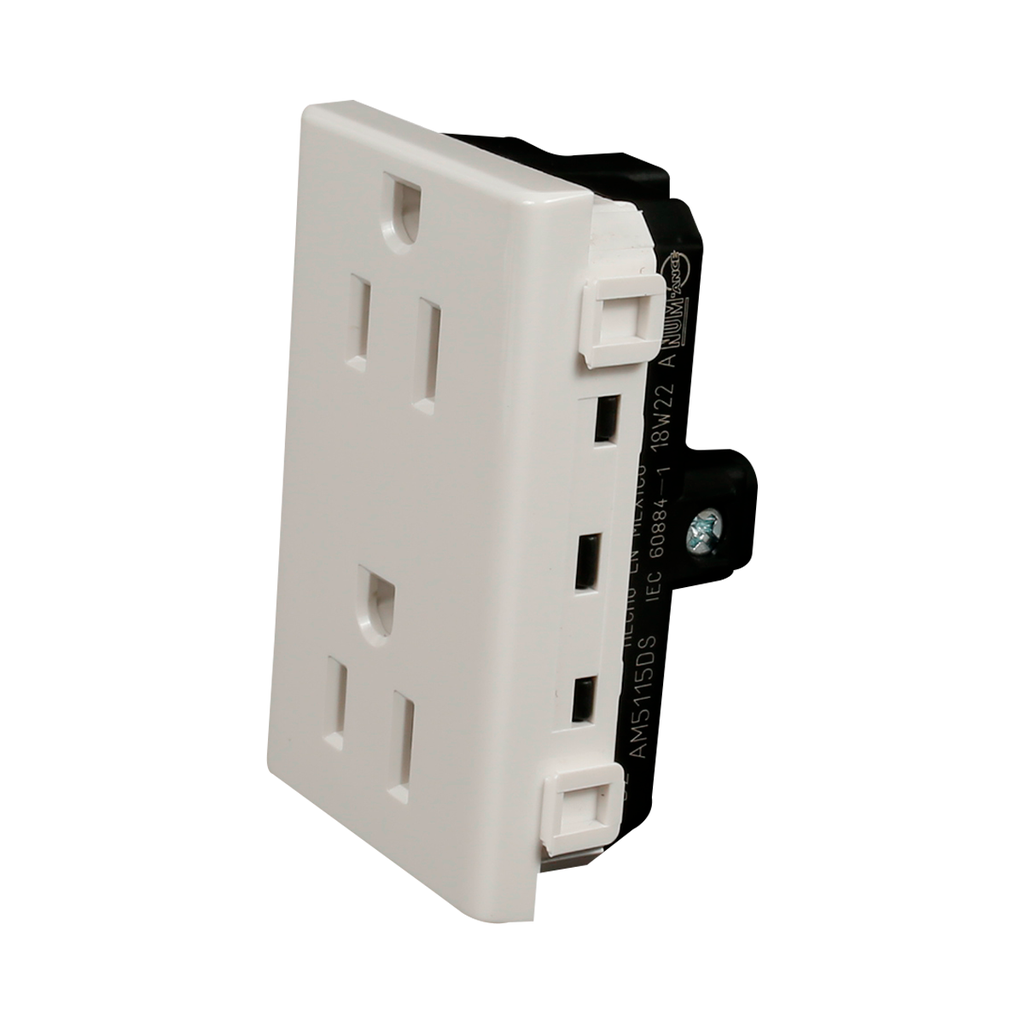 [AM5115DS] TOMA CTE DOBLE 2P+T  15A