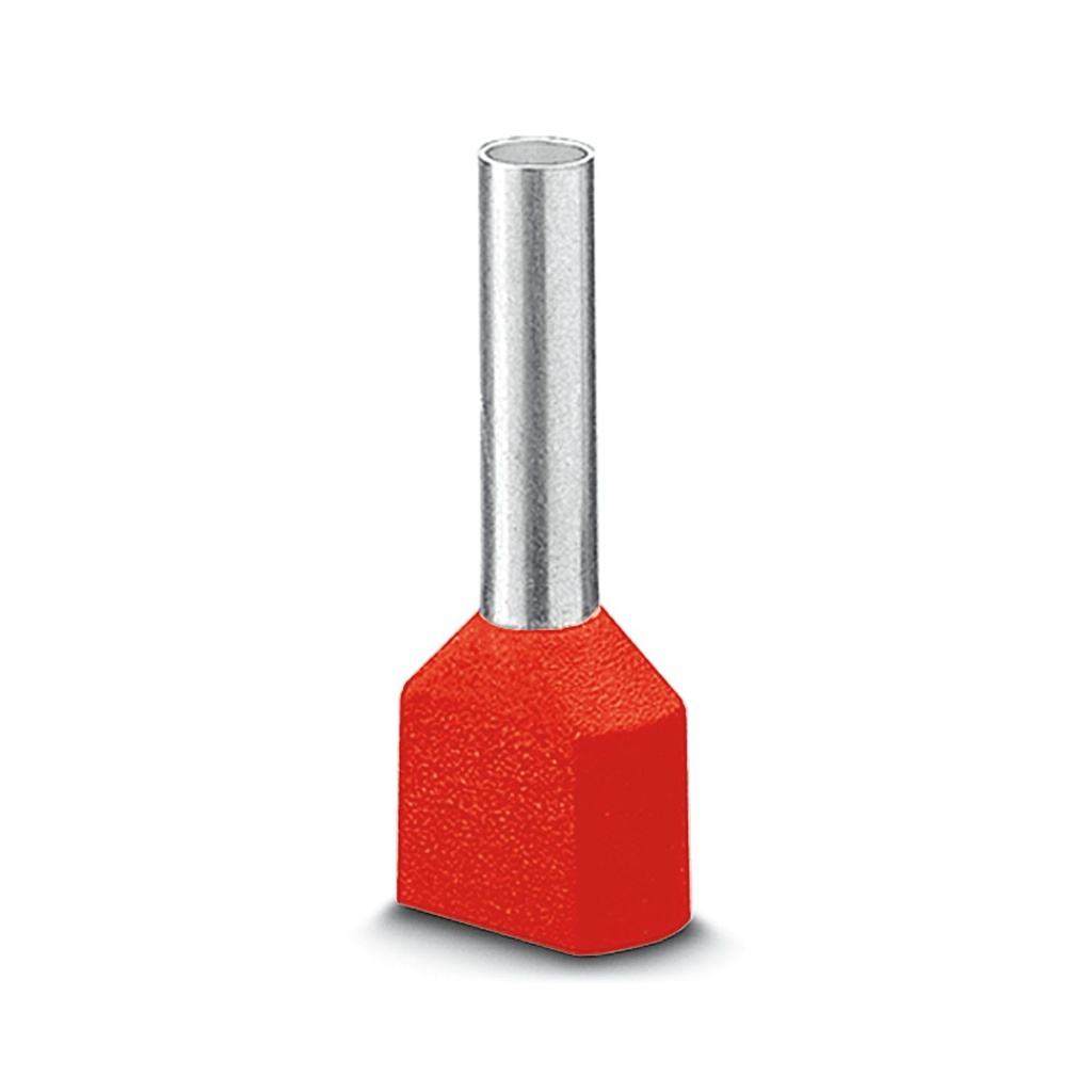 [PH18RJPC] TERMINAL PIN 3/0 AWG ROJO HUECO AISLADO