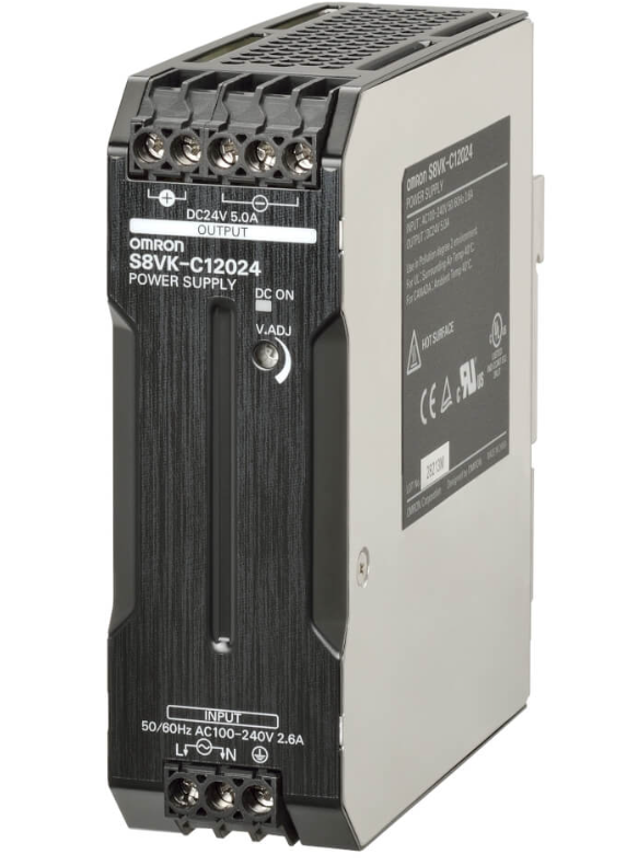 [S8VKC12024] FUENTE D/ALIM. CONMUTADA 100/240VAC 5AMP