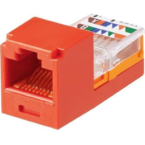 [CJ588RD] TOMA JACK RJ45 CAT 5E ROJO