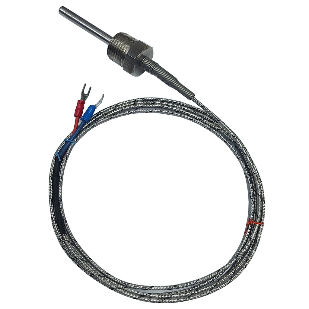 [TERMOJ6314] TERMOCUPLA"J"1/4X150mm 1/2"NPT X 6M