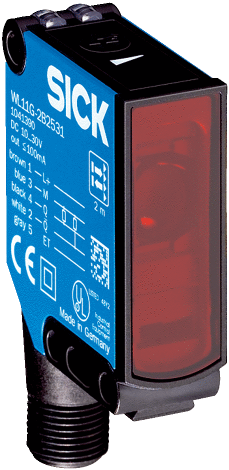 [WL11G-2B2531] SENSOR FOTOELEC. 10-30VDC PNP REFLEX