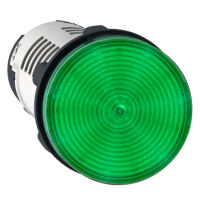 PILOTO D/SENAL VERDE 22MM LED 24VAC/DC