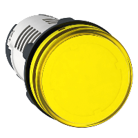 PILOTO D/SENAL AMARILLO 22MM LED 120VAC