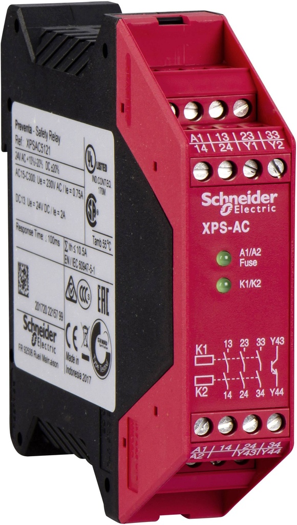 MODULO PARADA D/EMERGEN. 24VAC/DC (027401)