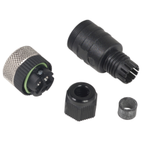 CONECTOR RECTO DE 1/2" X 20UNF 3PIN. PG7