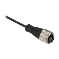 CONECTOR RECTO DE 1/2" X 2MTS 3 PINES