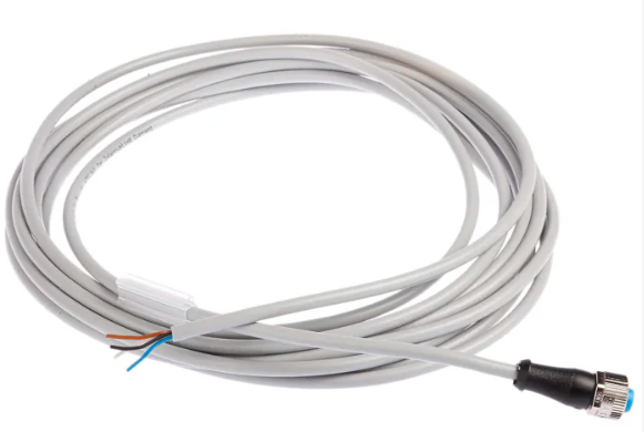 [YF2A14-050VB3XL] CONECTOR M12 DE 4 HILOS RECTO 5 MTS