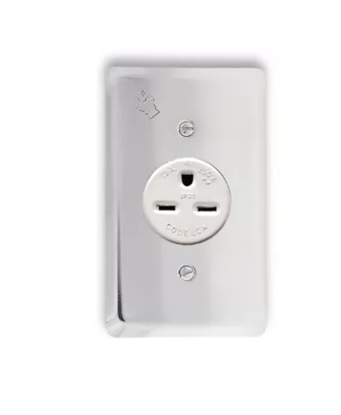 [C-030] TOMA CTE SENCILLO 15A 250VAC NEMA 6-15R