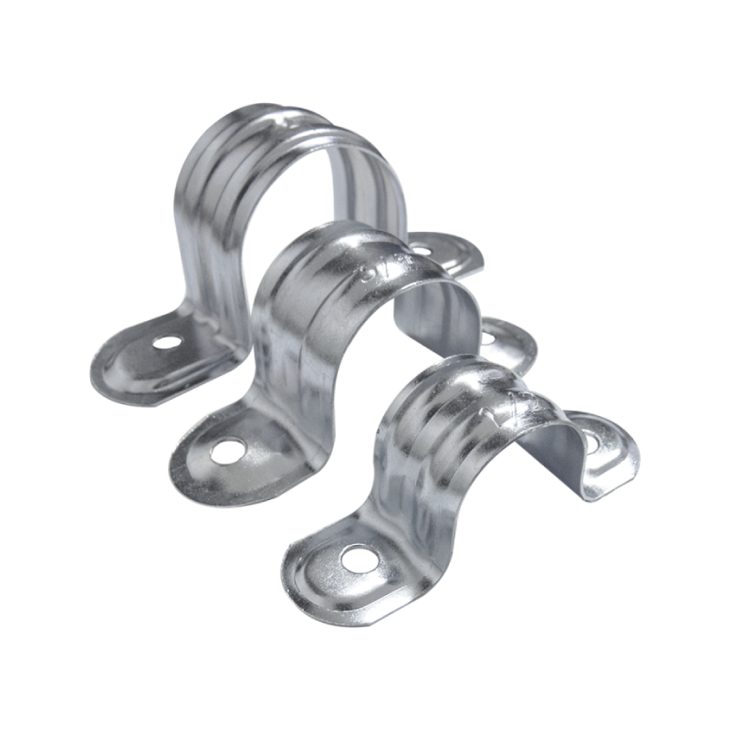 ABRAZADERA DOBLE ALA 3/4" GALV. CAL 26