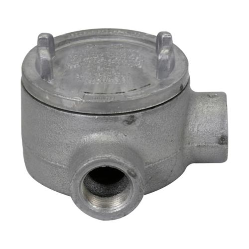 CAJA REDONDA E/L DE 3/4" C/TAPA ROS HIER