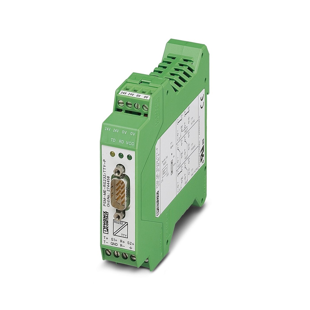 [PSMMERS232/TTYP] CONVERTIDOR D/FIBRA OPTICA