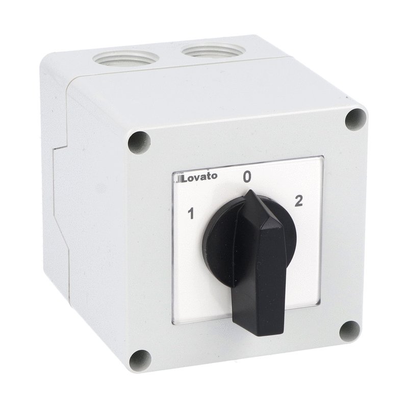 CONMUT. TRIP. 25 AMP EN AC1 E/CAJA PLAST