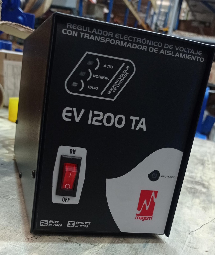 [EV1200ASC] REGULADOR ELECT.EV 12000VA 120VAC MONOF