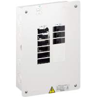 [TQSP12(611042)] TABLERO 12 C/TOS BIF-TRIF.S/PUERTA 125A