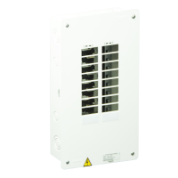 TABLERO 18 C/TOS BIF.TRIF.S/PUERTA 125A
