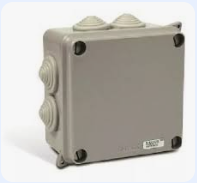 CAJA PLASTICA 102X102X55 MM IP55 GRIS
