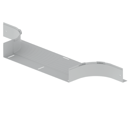 DERIVACION EN "T" P/BANDEJA 600X100mm PVC GRIS