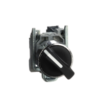 [XB4BD21] SELECTOR 2 POS. FIJAS 1NO MANIJA NEGRA (088707)