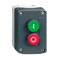 ESTAC. D/MANDO 2 PULS. VERDE/ROJO NO+NC (011406)