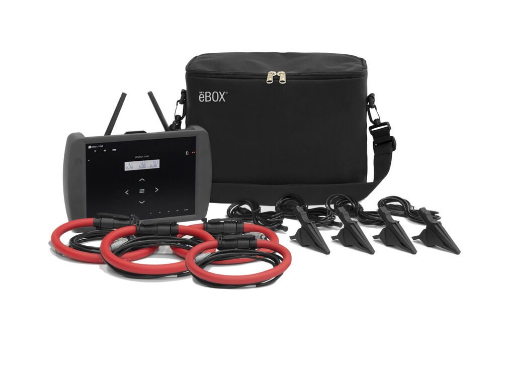 [M8405E] ANALIZADOR D/REDES PORTATIL C/KIT MAYEBOX-1500(M84033) +4 FLEX-R80