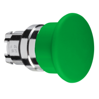 CABEZA PULSADOR VERDE P/ZB4 SETA 40MM