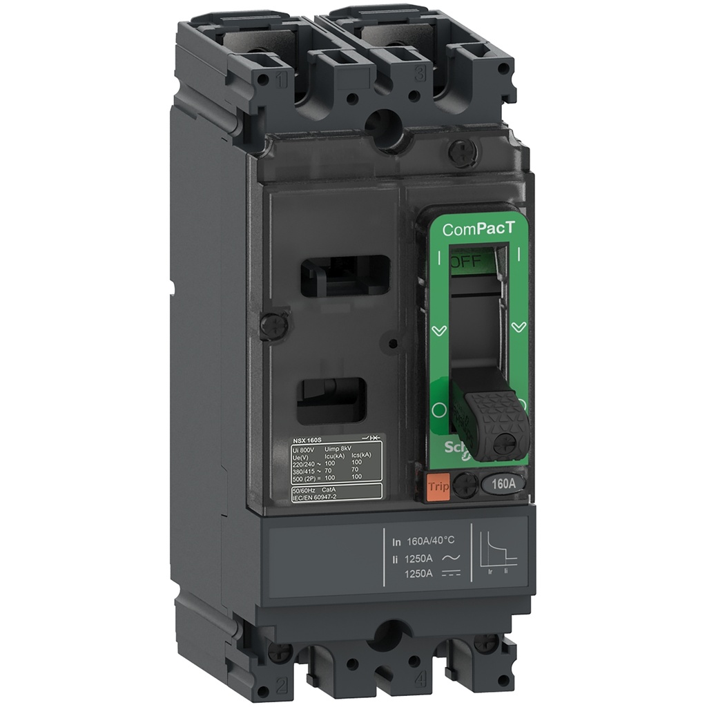 INT. IND. 2X63 AMP 690V COMPACT NSX100F