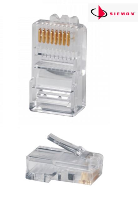 [P88] PLUG RJ45 CAT 5E PARA CABLE 4 PARES