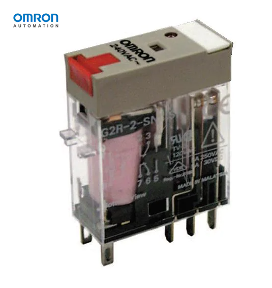 [G2R2SNDDC24S] RELEVO 8 PINES 24VDC C/LED 5AMP (ELECTROMECANICO)