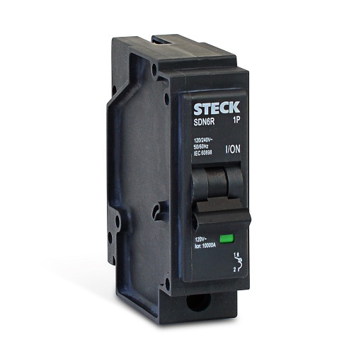 INT. ENCHUFABLE SERIE R 1X50 AMP 120/240V SDN6