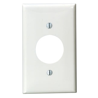 TAPA PLASTICA P/TOMA 5821-W SENCILLO BLANCA (WID0904)