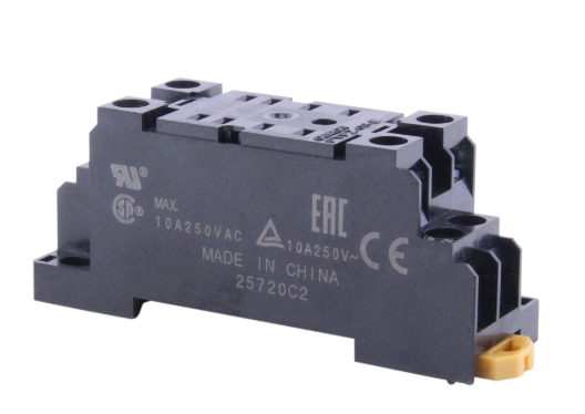 BASE P/RELEVO 8 PINES MY2