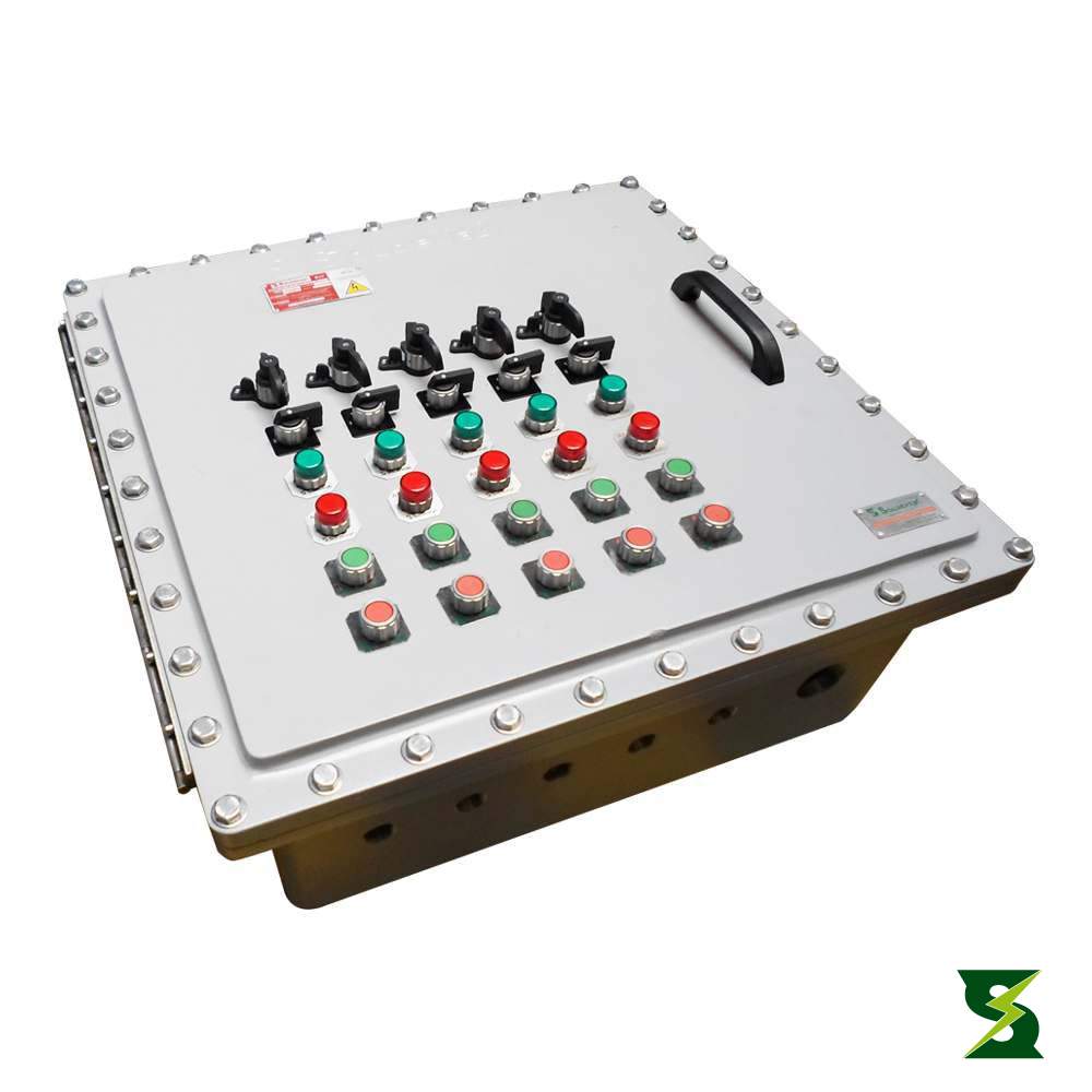CAJA D/PASO  300X300X200 MM NEMA 7, 4 PERF 1" APE