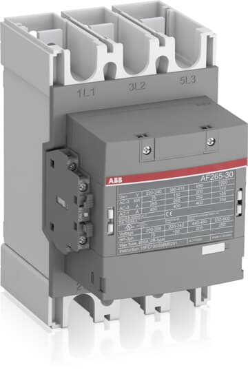 CONTACTOR TRIP. 110-250V 1NA+1NC 265AMP (AF265-30-11-13)