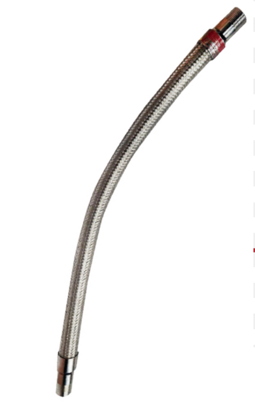 ACOPLE FLEXIBLE 50 CM - 3/4" APE ACERO INOX.