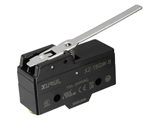 [XZ-15GW-B] MICROSWICHE 15A 250VAC C/PALANCA CORTA