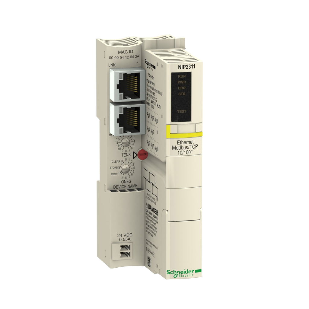 MODULO ESTANDAR DE INTERFAZ DE RED 10/100 Mbits 700 AMP 24VDC