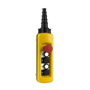 ESTAC. D/MANDO 4 PULS.COLGANTE + P/EMERG 40MM Ø 1 NC