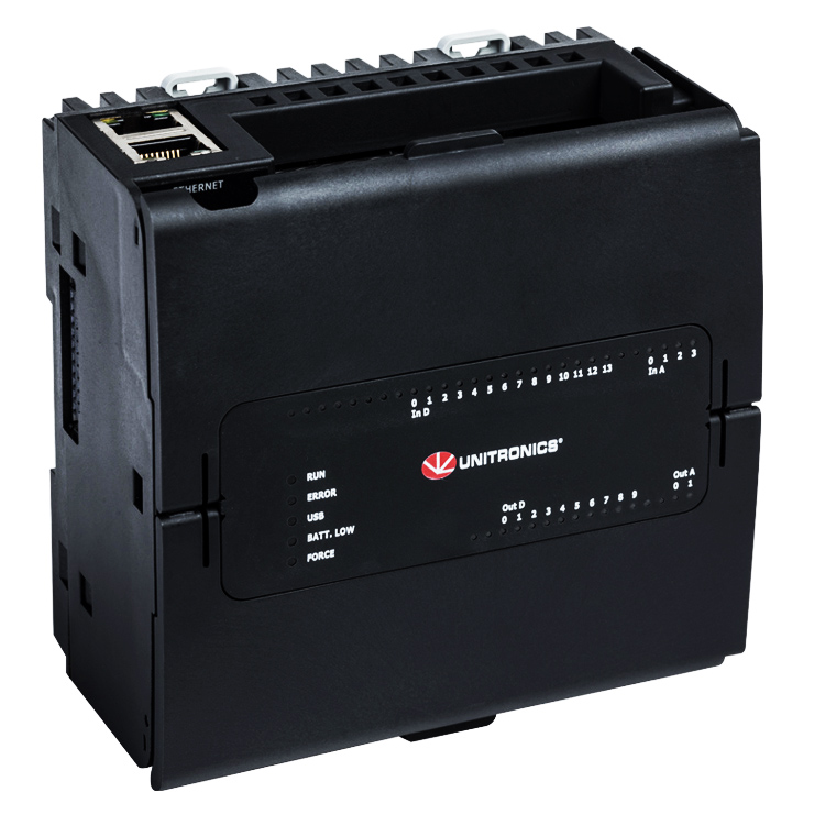 [USC-B10-T24] CPU COMPACTA 10E/12S DIGI. TRANS PNP 2E/ANALOG. ETHERNET 24VDC