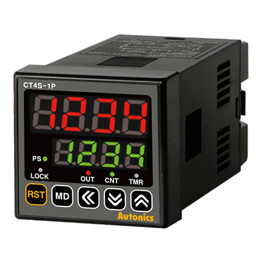 [CT4S-1P4] CONTADOR/TEMPORIZADOR 4DG RELE 48X48 100-240VAC