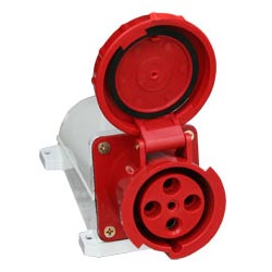 TOMA S/PONER 63 AMP 380V 3P+T IP67