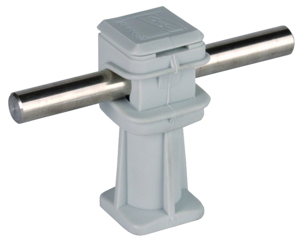 [LHDS8H36IGM8GR] ANILLO SOPORTE CLICK PLASTICO 36MM GRIS