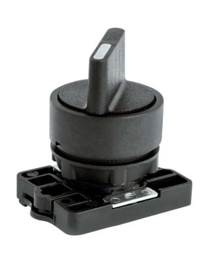 SELECTOR 3 POS. CORTO NEGRO PLASTICO (S/BLOQUE SLPL42)