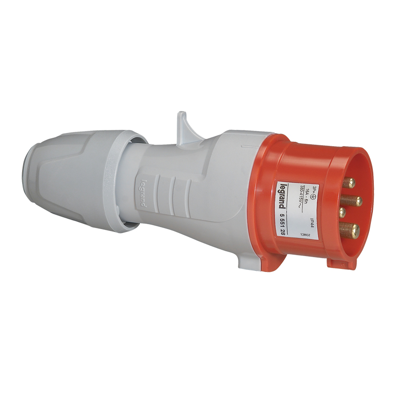 [555128] CLAVIJA 16 AMP 3P+T 415V IP44