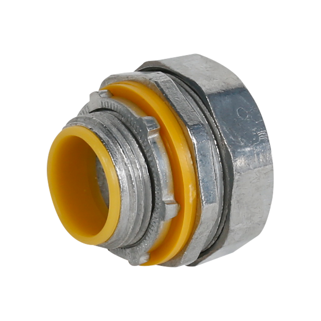 CONECTOR RECTO 4" LT. METALICO ZINC