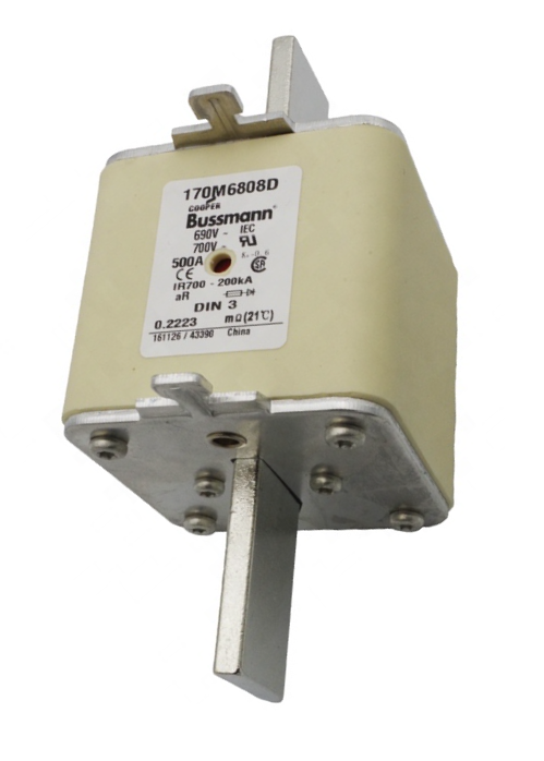 [170M6808D] FUSIBLE 500 AMP 690V ULTRARAPIDO